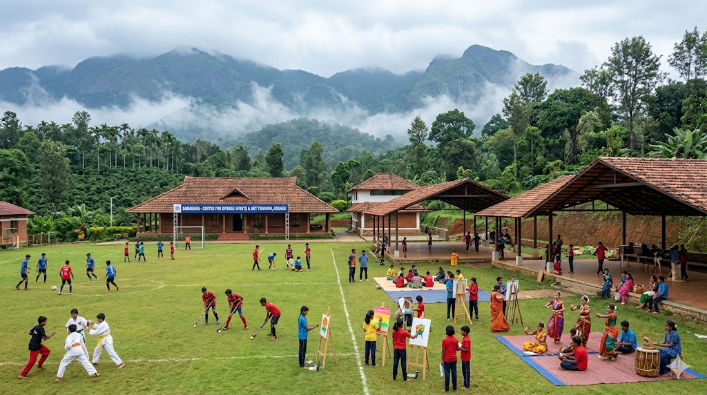 Samagama for diverse sports and art training